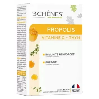 Propolis Lutschtabletten Die 3 Eichen - Packung mit 40 Tabletten