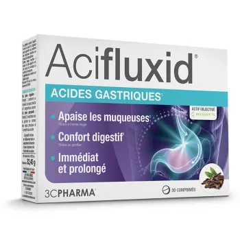 Acifluxid Magensäure 3C Pharma - Packung mit 30 Tabletten