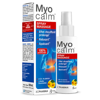 Myocalm Spray Muskelkontraktionen 3C Pharma - Spray mit 100 ml