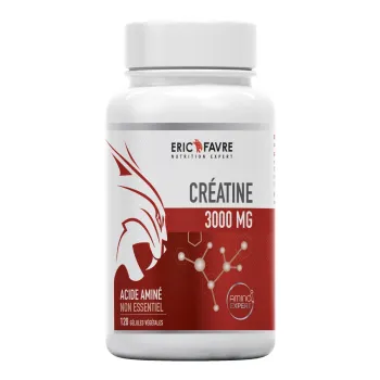 Kreatin 3000mg Eric Favre - Dose von 120 Kapseln