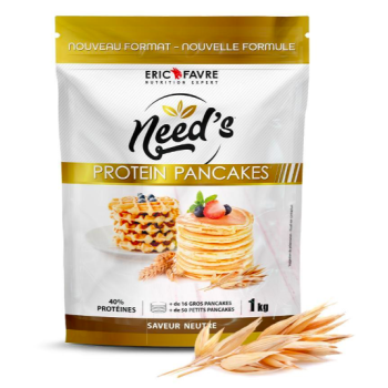 Need's Protein Pancakes neutrale Geschmacksrichtung Eric Favre - Beutel mit 1 kg