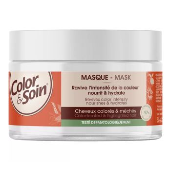 Color & Pflege Maske für coloriertes und gesträhntes Haar Les 3 Chênes - 250ml Topf