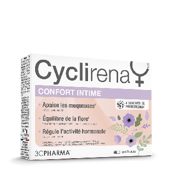 Cyclirena Intimkomfort 3C Pharma - Packung mit 30 Kapseln