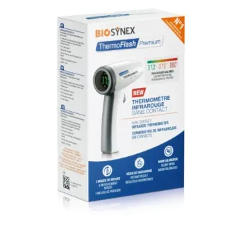 Medizinisches Infrarot-Thermometer Exacto Termoflash Biosynex - ein Thermometer