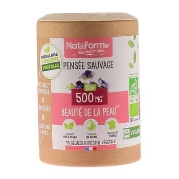 Wilde Gedanken Ecoresponsable Nat&Form - Dose mit 60 Kapseln