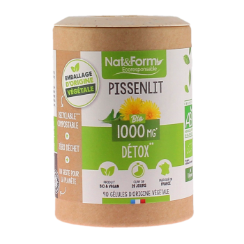 Löwenzahn Umweltfreundlich Nat&Form - Dose von 60 Kapseln