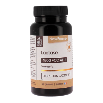 Lactase-Toleranz L 4500 fcc alu Nat&form - Dose von 60 Kapseln