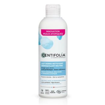 Neutrale Bio-Reinigungsmilch Centifolia - 200ml Flasche