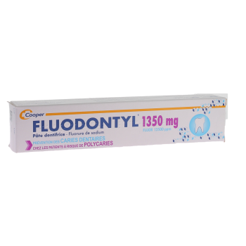 Fluodontyl 1350 mg Zahnpasta - Tube mit 75 ml