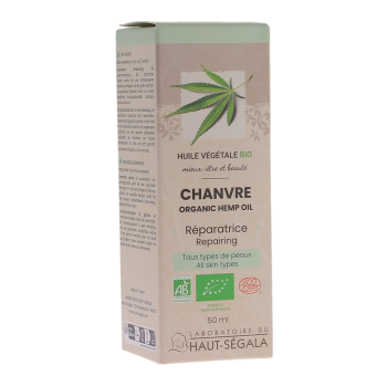 Bio-Hanföl reparierend Haut-Ségala - Flasche 50 ml