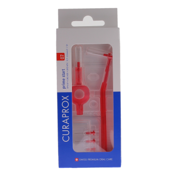 Set von Interdentalbürsten Prime Start Größe 07 Curaprox - Packung mit 5 Bürsten