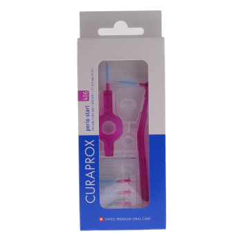 Set von Interdentalbürsten Perio Start Größe 406 Curaprox - Packung mit 5 Bürsten