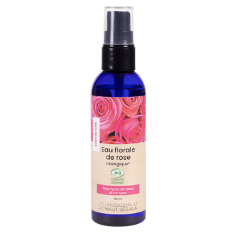Bio-Rosenblütenwasser Haut-Ségala - Spray mit 100 ml