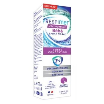 Nasenspray für Babys Entstauung Respimer - Spray von 100 ml