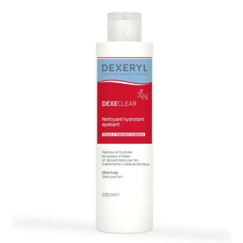 Befeuchtende beruhigende Reinigungslotion Dexeryl - Flasche mit 200 ml