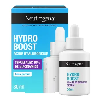 Sérum Hydro Boost Hyaluronsäure + 10% Niacinamid Neutrogena - Pipettenflasche 30ml