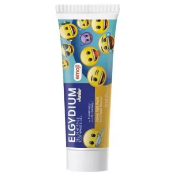 Emoji Zahnpasta tutti frutti 7/12 Jahre Elgydium Junior - Tube mit 50ml
