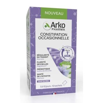 Arkogélules Gelegentliche Verstopfung Arkopharma - Packung mit 10 Beuteln