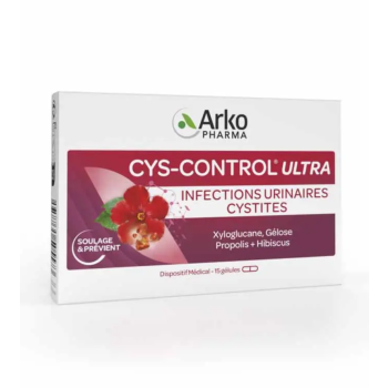 Cys-control ultra Arkopharma - Packung mit 15 Kapseln