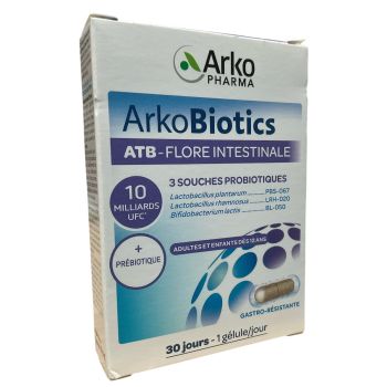 Arkobiotics atb Darmflora Arkopharma - Packung mit 30 Kapseln