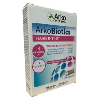 Arkobiotics intime Flora Arkopharma - Packung mit 30 Kapseln