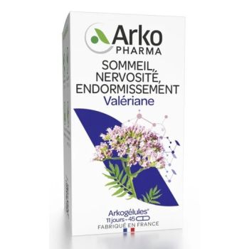 Arkogélules Baldrian Arkopharma - Packung mit 45 Kapseln