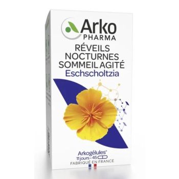 Arkogélules Escholtzia Arkopharma - Packung mit 45 Kapseln