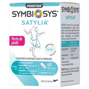 Symbiosis Satylia Chrome und Zink Biocodex - Packung mit 60 Kapseln