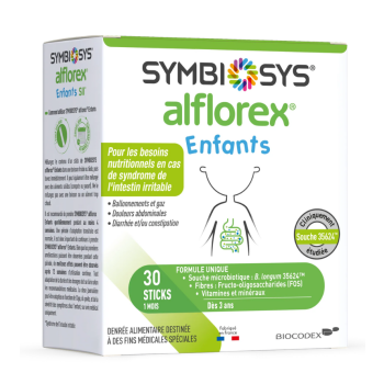 Symbiosys Alflorex Kinder Biocodex - Packung mit 30 Sticks
