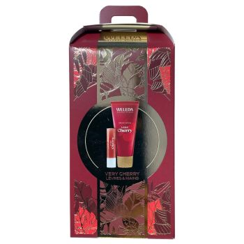 Coffret Very Cherry Lippen und Hände Weleda - Set mit 2 Produkten