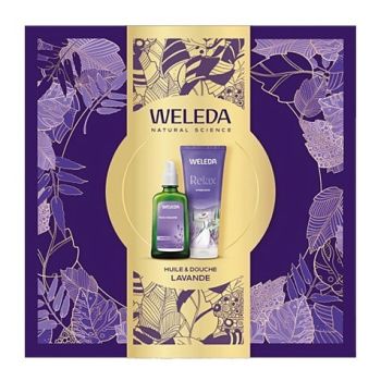 Geschenkset mit Lavendelöl und Duschgel von Weleda - Set mit 2 Produkten