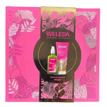 Weleda Rosenöl- und Duschset - Set mit 2 Produkten