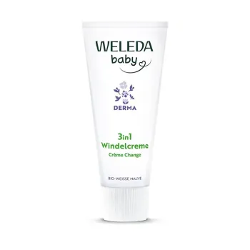 Weleda Baby Derma 3-in-1 Windelcreme - 50ml Tube