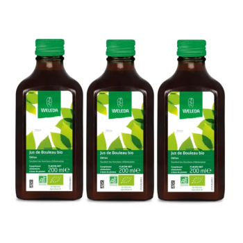 Bio-Birkenwasser Detox Weleda - 3er Pack à 200 ml