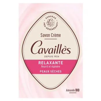 Bio-Mandel Entspannungscreme-Seife Rogé Cavaillès - 100g Stück