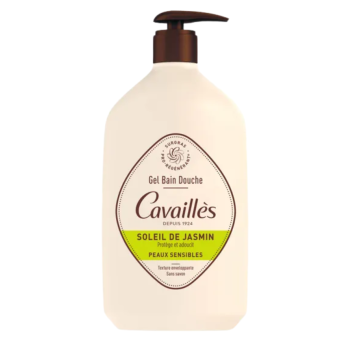 Duschgel Sonnen-Jasmin Rogé Cavaillès - Pumpflasche 1L