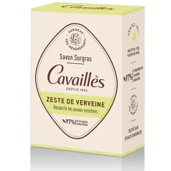 &Uuml;berfettete Seife mit Eisenkraut-Duft Rog&eacute; Cavaill&egrave;s - 100g St&uuml;ck