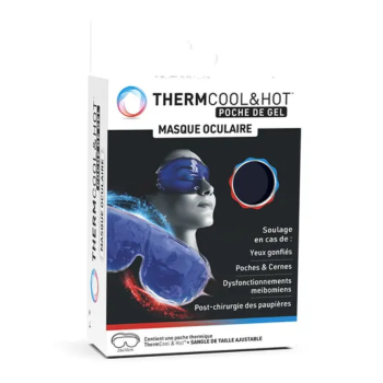 Thermcool & hot Gelpack Augenmaske Bausch Lomb - eine Maske 26x10cm