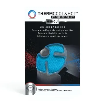 Thermocool&hot Kniesäckchen Bausch lomb - Säckchen mit Kügelchen 37,5x25,5cm