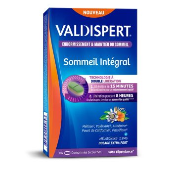 Vollschlaf Valdispert - Packung mit 30 Tabletten