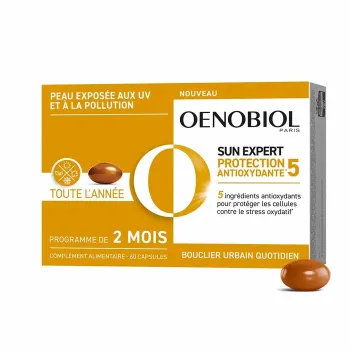 Sun Expert antioxidative Schutz Oenobiol - Packung mit 60 Kapseln