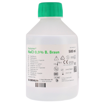 Ecotainer NaCl 0,9% Sp&uuml;ll&ouml;sung B.Braun - Flasche mit 500ml