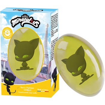 Festseife Vanille Figur Plagg Le Comptoir du Bain x Miraculous - 75g Stück
