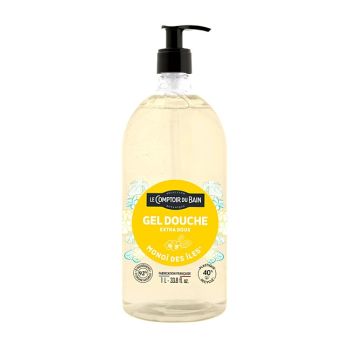 Duschgel Monoï der Inseln Le Comptoir du Bain - Pumpflasche 1L