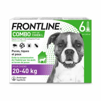 Combo Spot-On Hund 20-40 kg Frontline - 6 Pipetten zu 2,68ml