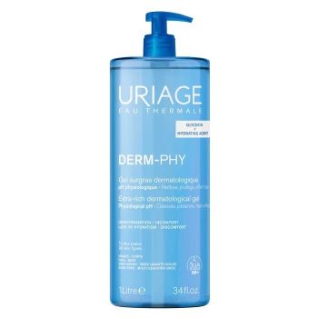 Dermatologisches &uuml;berfettendes Gel Uriage - Flasche mit 1 L