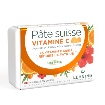 Schweizer Paste Vitamin C Lehning - Dose mit 40 Gummis