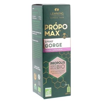Propomax Spray Hals sanft/Granatapfel Bio-Propolis Lehning - Spray von 30ml