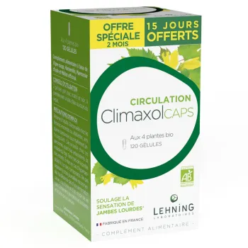 Climaxolcaps Durchblutung bio Lehning - Sonderangebot 2 Monate 120 Kapseln