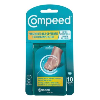 Hühneraugen-Pflaster Compeed - Packung mit 10 Pflastern